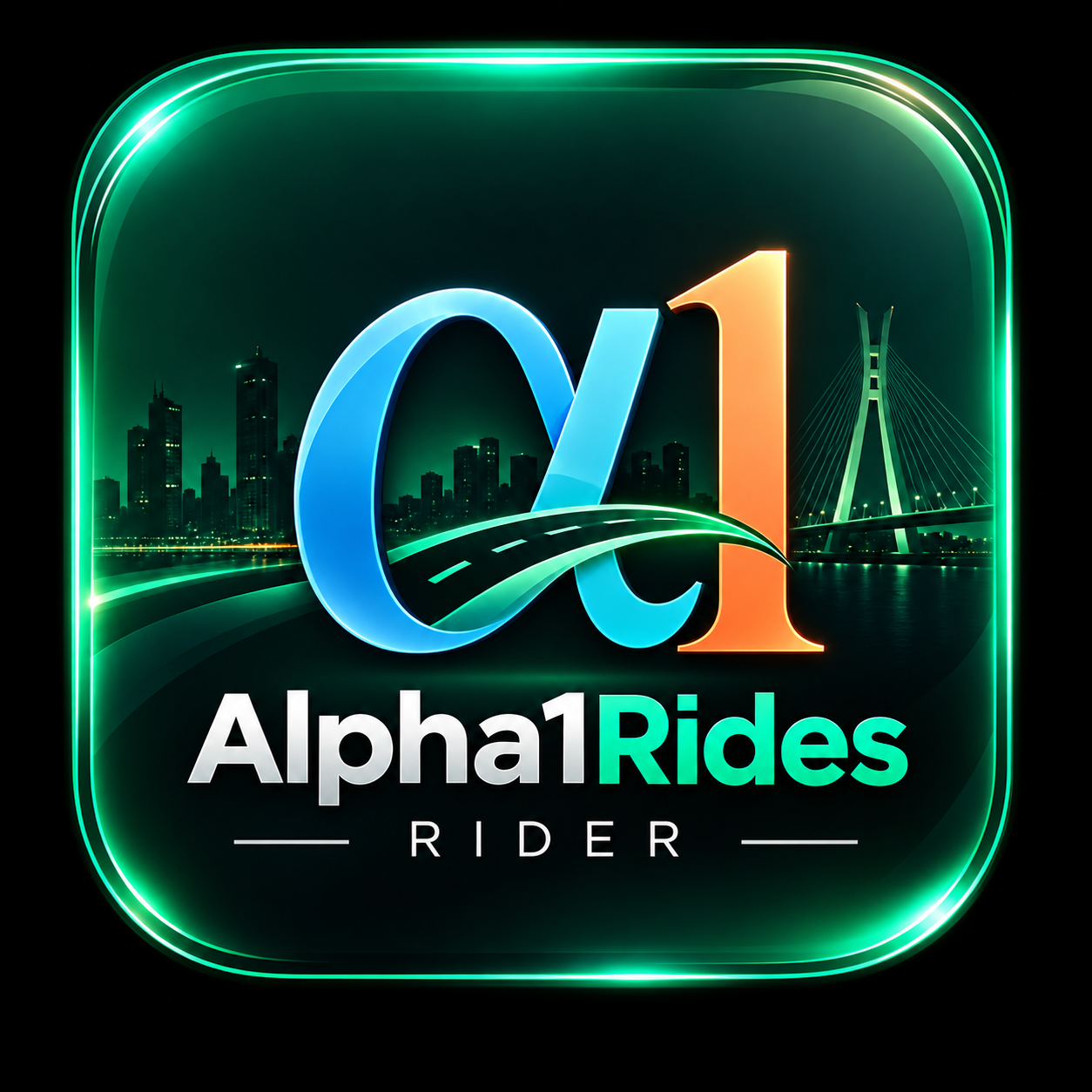 Alpha1Rides Rider app icon