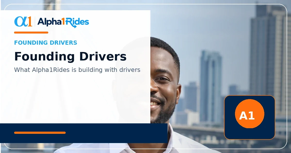 Built with drivers, not just for drivers.
